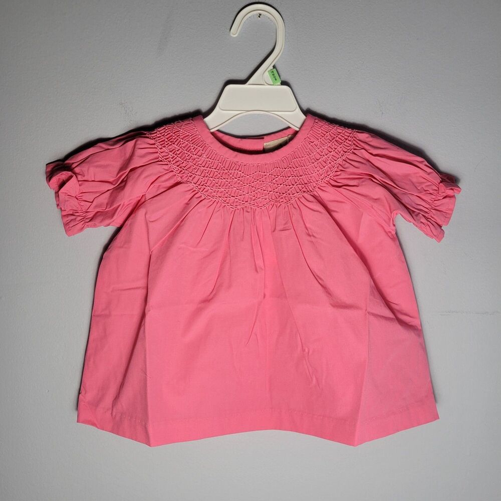 The Beaufort Bonnet Co NWT Rose Bettye Sue Smocke Top Toddler Size 18-24mo